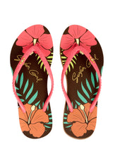 Summer Hibiscus Teen Sandals